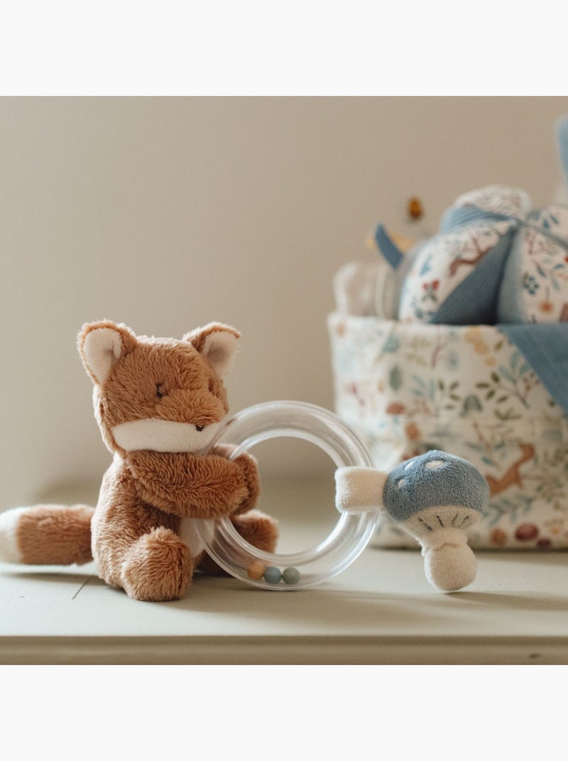 Hochet anneau renard Forest Friends Bleu - Kiabi