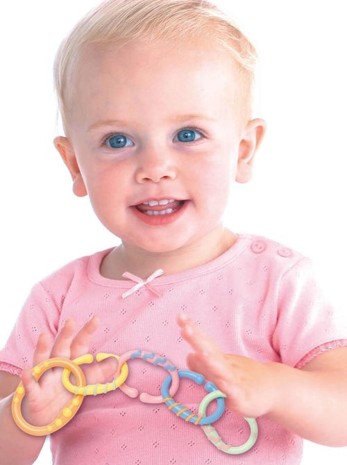 Hochet Anneaux pour bébé x5 - Kiabi