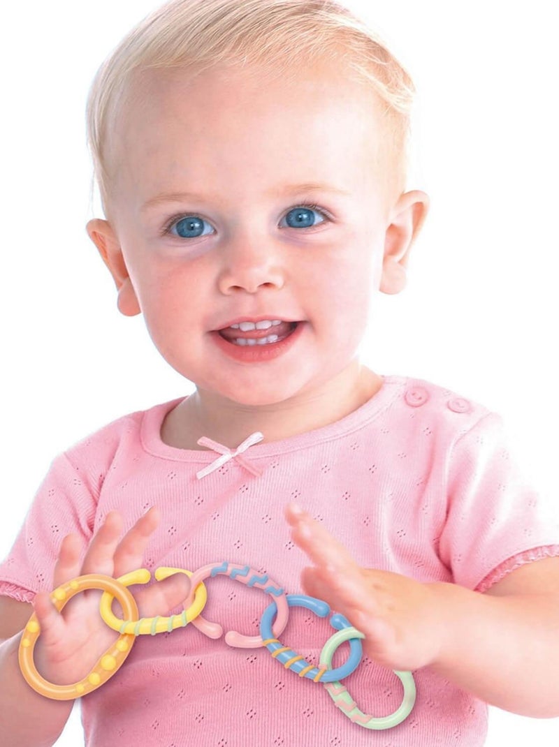 Hochet Anneaux pour bébé x5 N/A - Kiabi