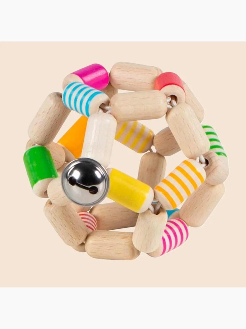 Hochet balle flexible Beige - Kiabi