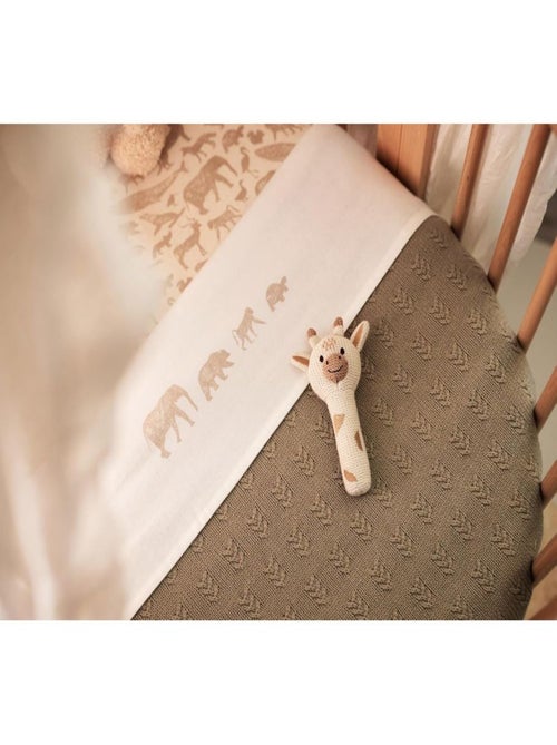 Hochet bébé en coton - Kiabi