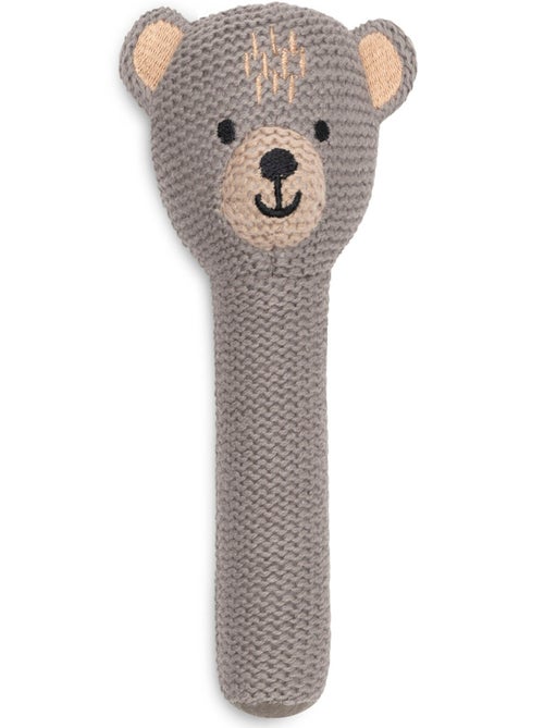 Hochet bébé en coton - Kiabi