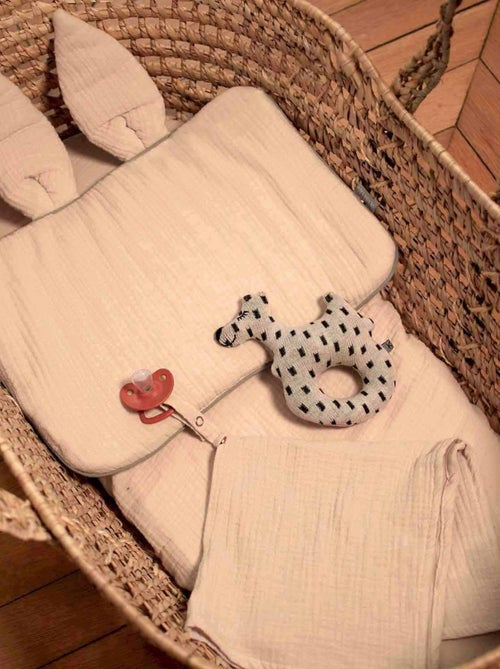 Hochet bébé en coton tricoté , Chien Scotty SEVIRA KIDS - Kiabi