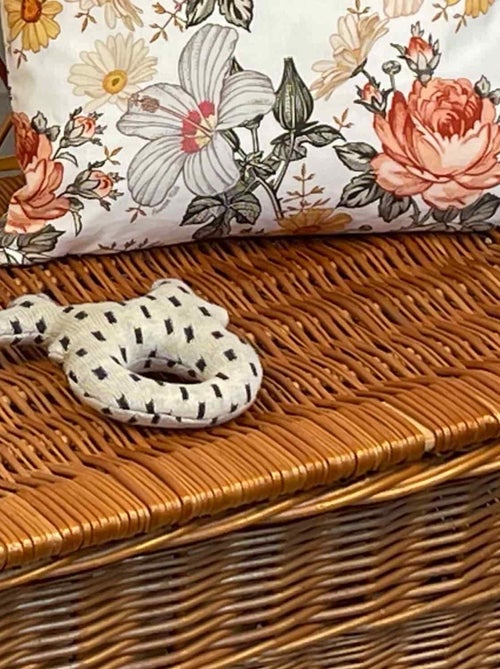 Hochet bébé en coton tricoté , Chien Scotty SEVIRA KIDS - Kiabi