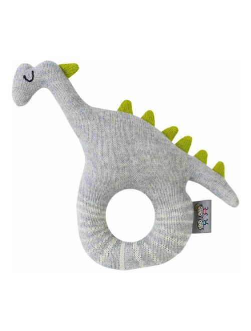 Hochet bébé en coton tricoté, Dinosaure SEVIRA KIDS - Kiabi