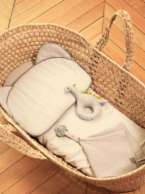 Hochet bébé en coton tricoté, Dinosaure SEVIRA KIDS - Kiabi