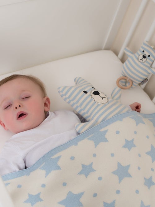 Hochet bébé en coton tricoté, Ourson SEVIRA KIDS - Kiabi