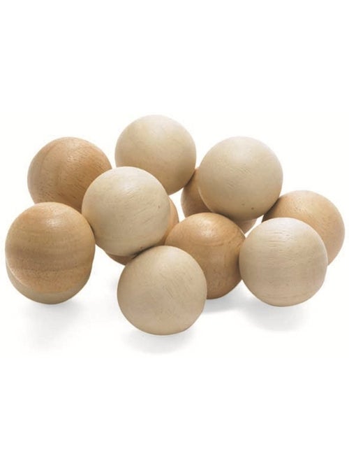 Hochet boules naturel - Kiabi
