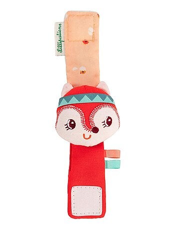 Hochet bracelet Alice la renarde