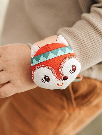 Hochet bracelet Alice la renarde