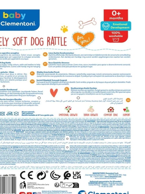 Hochet Chien - Lovely Soft Dog - Kiabi