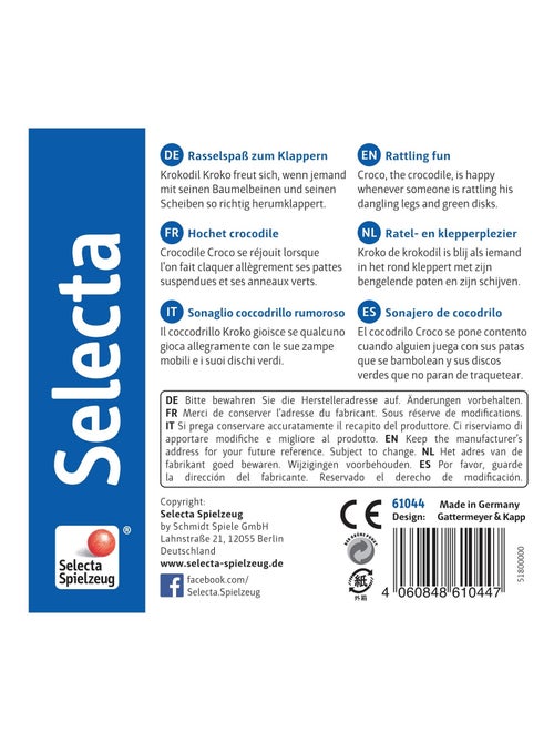 Hochet Croco - Kiabi