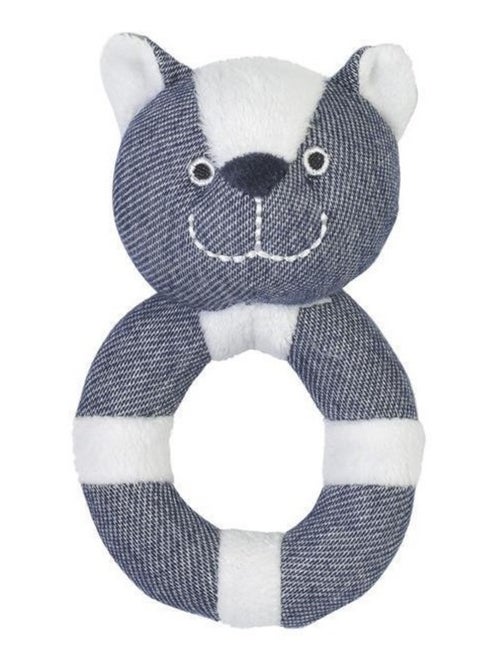 Hochet Cyrano le chat 14cm - Kiabi