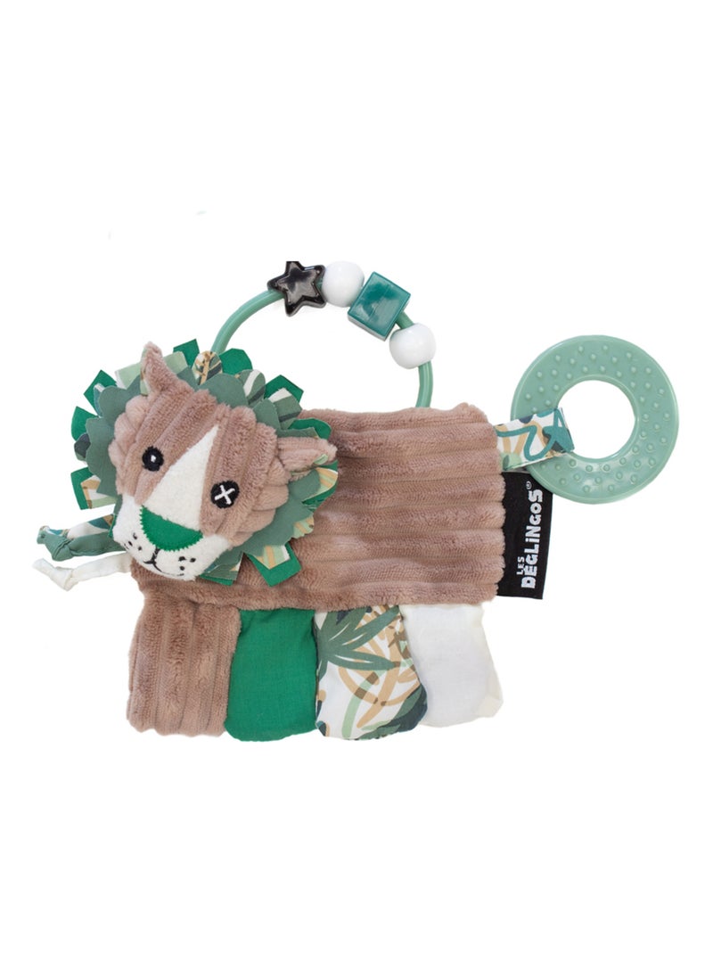 Hochet d'activités Jélékros le lion Marron - Kiabi
