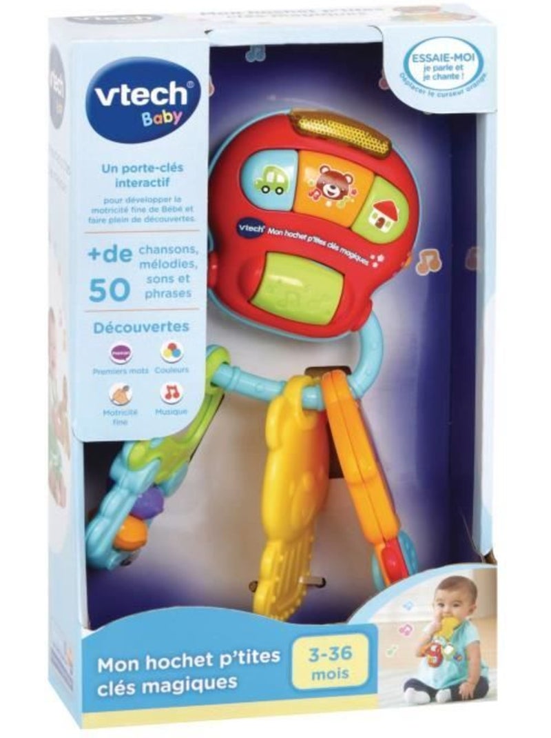 Hochet d'activités P'tites clés magiques Multicolore - Kiabi