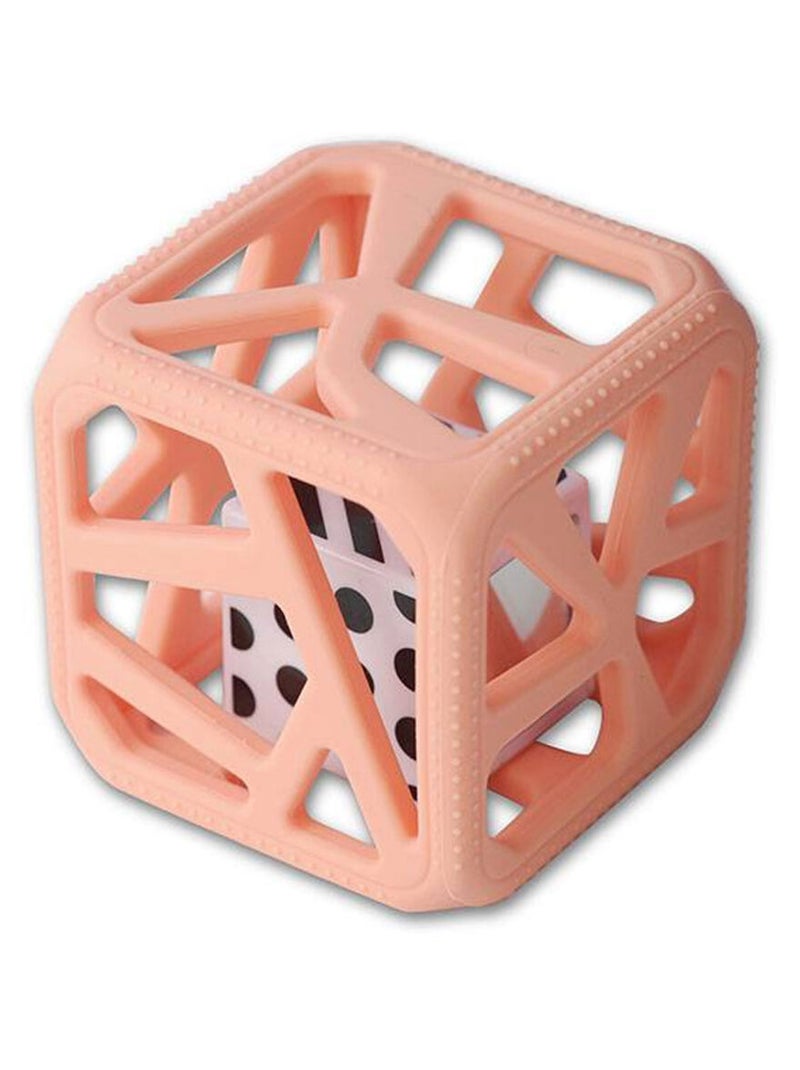 Hochet de dentition Pêche Rose - Kiabi