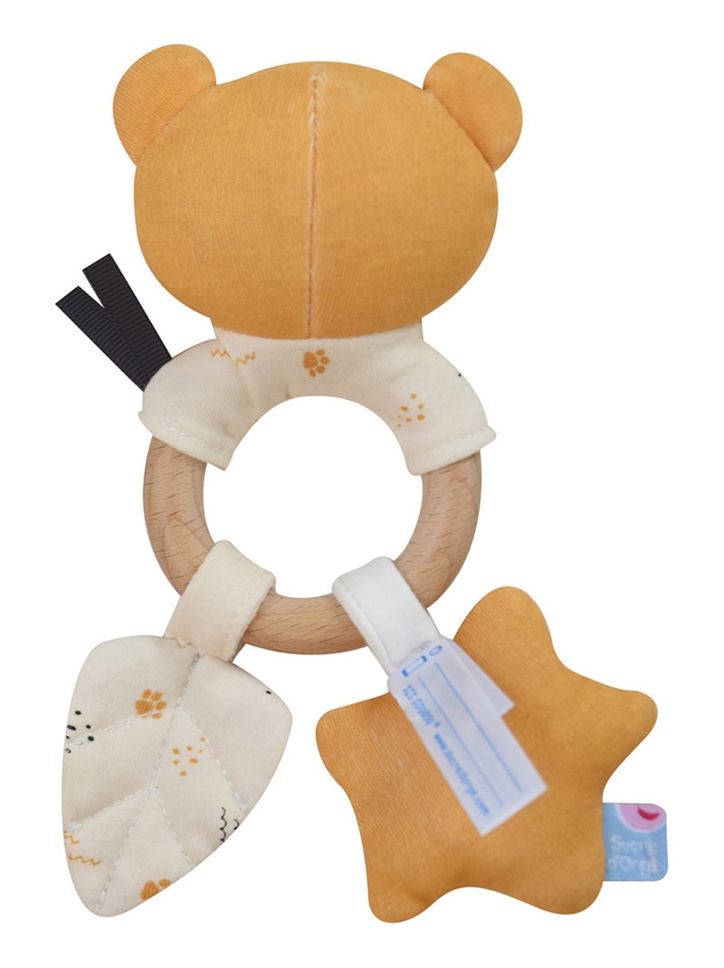 HOCHET D'EVEIL LEOPARD Beige - Kiabi