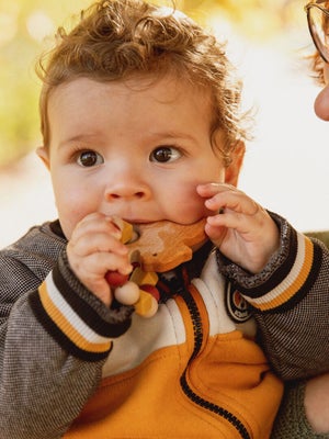 Chaussettes Courtes Rachel Beiges à éclairs Camel • Vanessa Wu