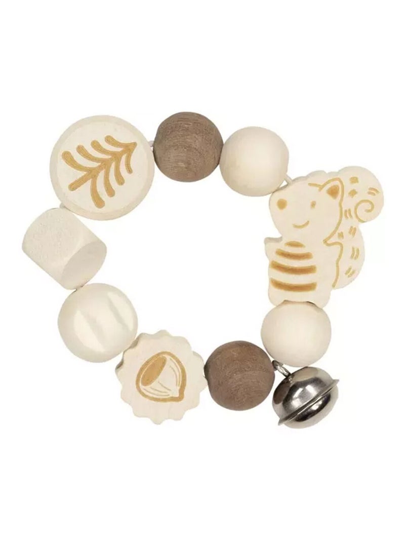 Hochet élastique écureuil Beige - Kiabi