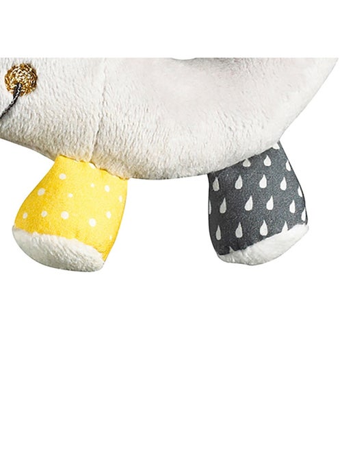 Hochet Eléphant en velours gris - SAUTHON - Kiabi