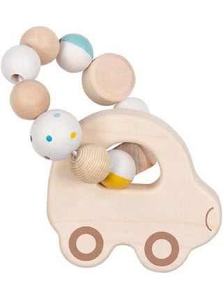 Hochet en bois flexible Voiture