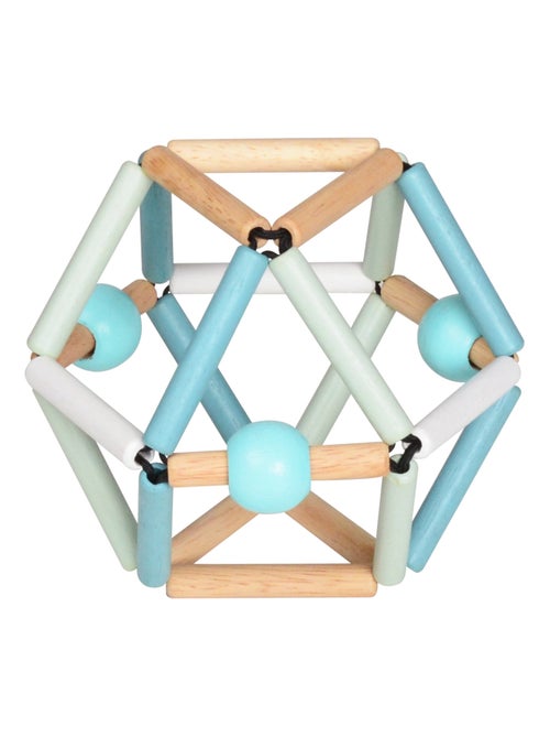 Hochet en bois Grabber Blue Snow - Kiabi