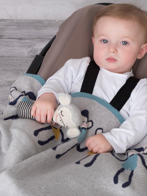 Hochet en tricot de coton, Singe SEVIRA KIDS - Kiabi