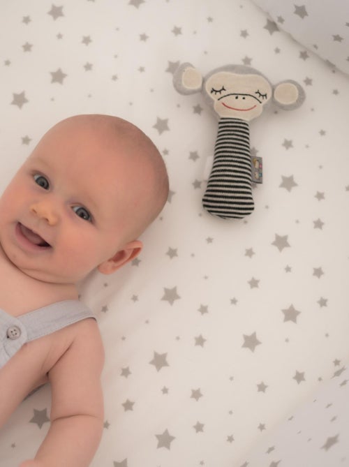 Hochet en tricot de coton, Singe SEVIRA KIDS - Kiabi