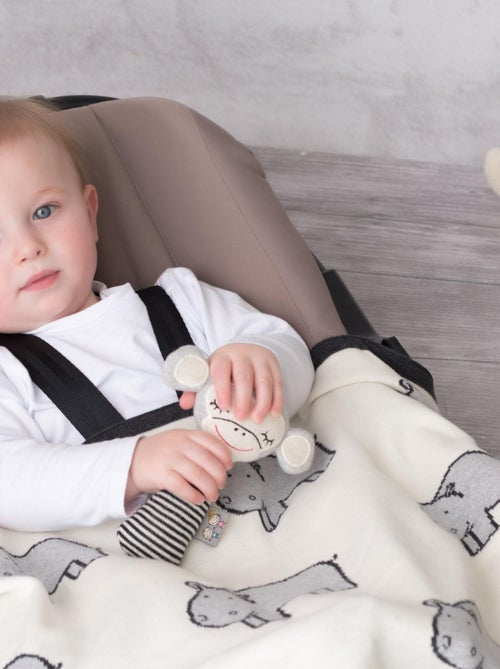 Hochet en tricot de coton, Singe SEVIRA KIDS - Kiabi