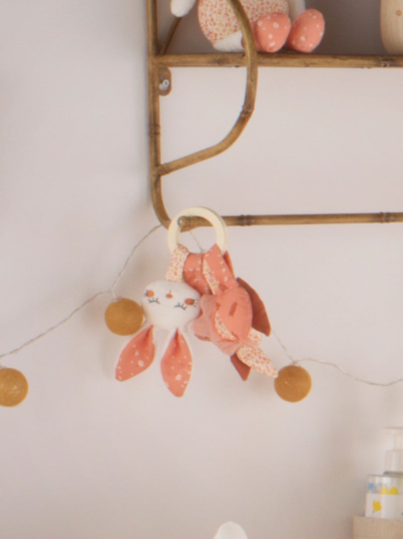 Hochet en velours rose - SAUTHON Rose - Kiabi