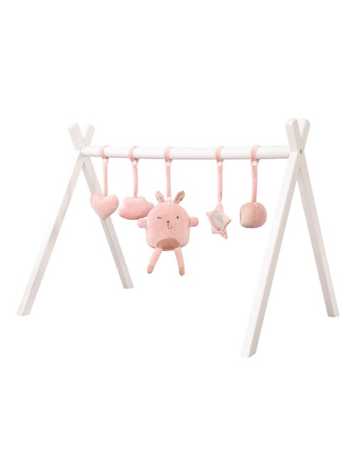 Hochet et jouets à suspendre à l'arche d'éveil - Lot de 5 pièces 'Roba lil cuties' - Kiabi