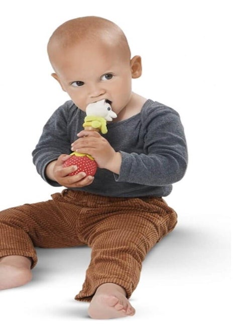 Hochet Fraise Natur'soft - Kiabi