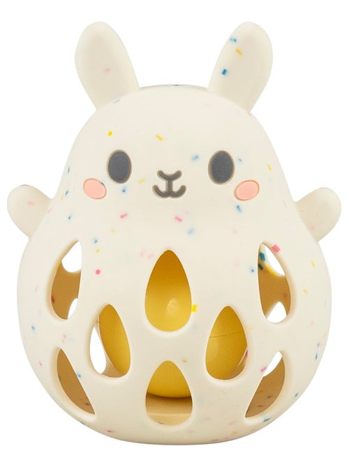 Hochet lapin en silicone - Kiabi