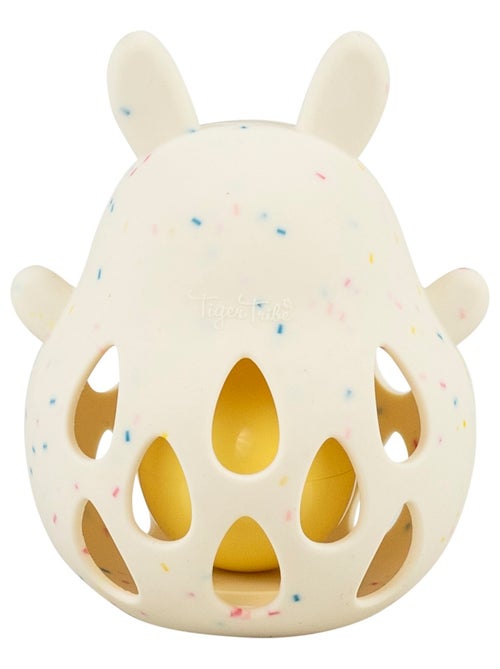 Hochet lapin en silicone - Kiabi