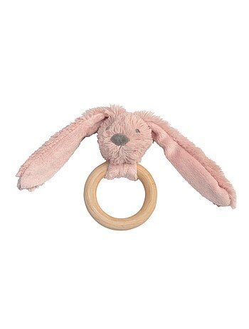 Hochet Lapin Richie Old Pink