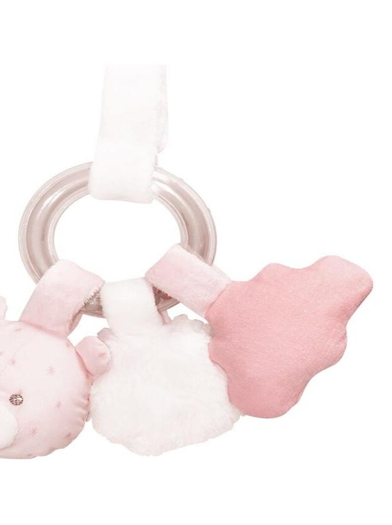 Hochet Lily Lily - SAUTHON Blanc Rose - Kiabi