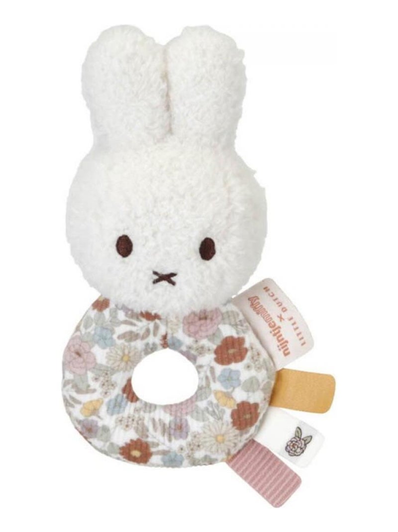 Hochet Miffy en tissu- Vintage Flowers N/A - Kiabi