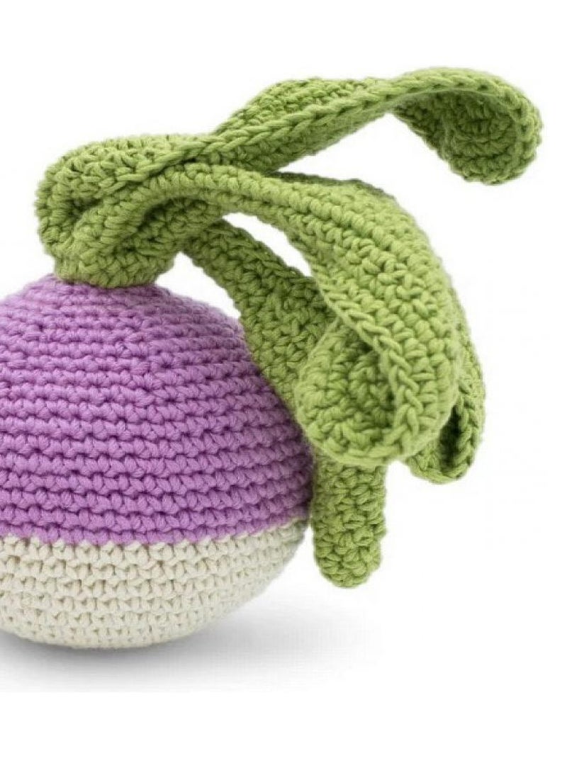Hochet Navet en coton bio N/A - Kiabi