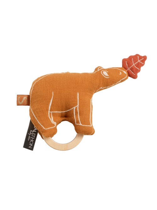 Hochet ours avec anneau en bois - SAUTHON - Kiabi