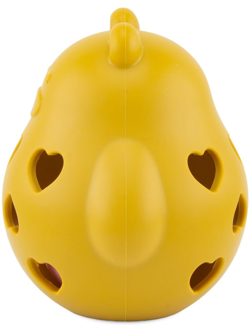 Hochet ourson en silicone Jaune - Kiabi