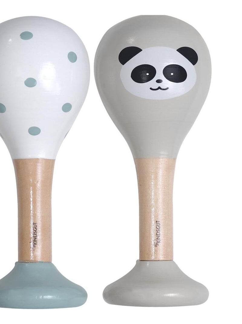hochet panda et points N/A - Kiabi