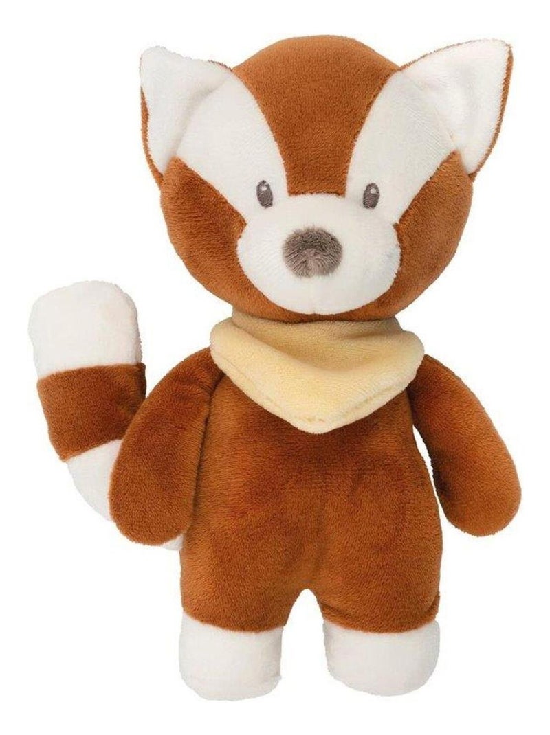 Hochet peluche Boris panda roux Boris & Jungo (21 cm) Marron - Kiabi