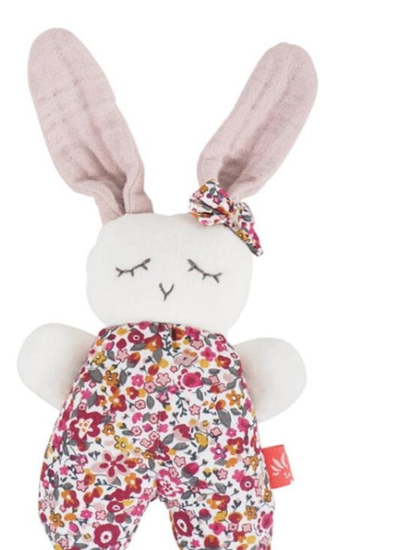 Hochet peluche Lapin liberty (24 cm) N/A - Kiabi