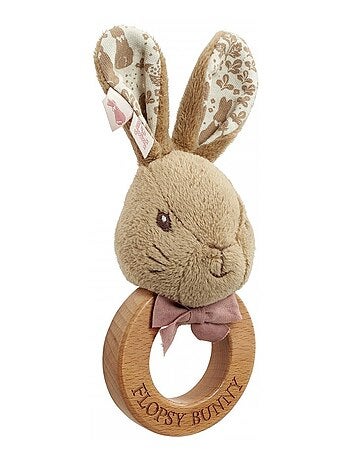 Hochet Pierre Lapin Flopsy Collection Signature