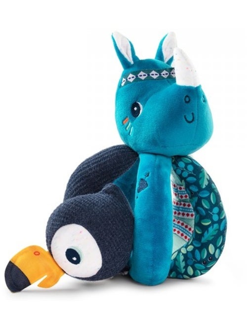 Hochet poignées Marius le rhinocéros - Kiabi