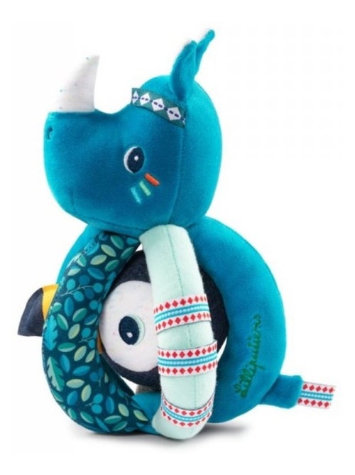 Hochet poignées Marius le rhinocéros - Kiabi