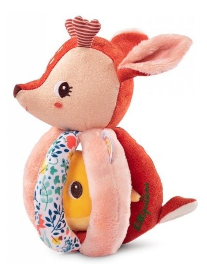 Hochet poignées Stella le faon Orange - Kiabi
