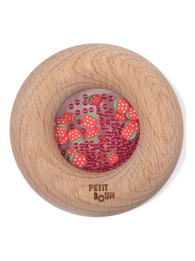 Hochet sensoriel Donut, Fruits Petit Boum Rouge - Kiabi