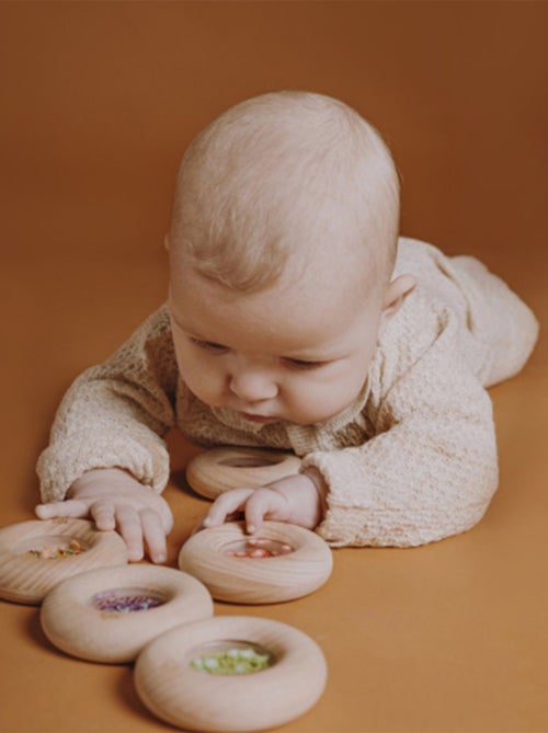 Hochet sensoriel Donut, Fruits Petit Boum - Kiabi