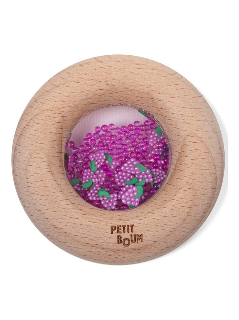 Hochet sensoriel Donut, Fruits Petit Boum Violet - Kiabi